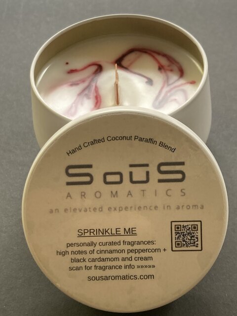 Luxury Candle- Sprinkle Me- 4 oz. image 0